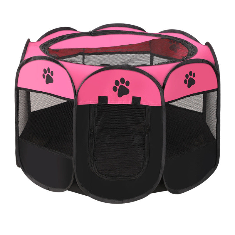 Portable Enclosed Pet Tent for Recovery & Comfort