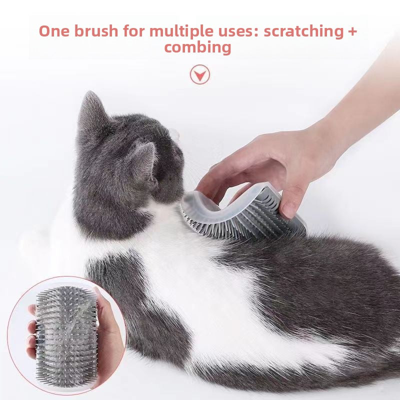 Compact Cat Scratching Board with Massage