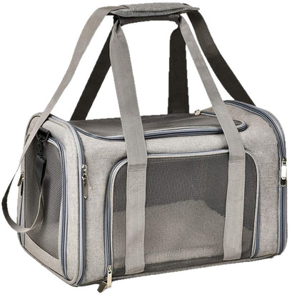 Portable and breathable pet cat and dog carrier