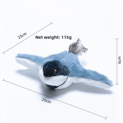 Electric Fluttering Bird Cat Toy with Sound
