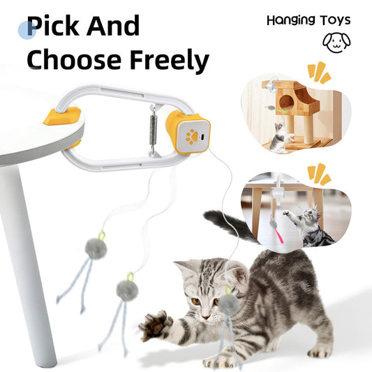 Interactive Electric Cat Teaser Wand