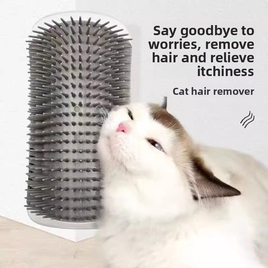 Compact Cat Scratching Board with Massage