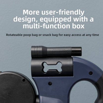 Automatic Retractable Dual Dog Leash
