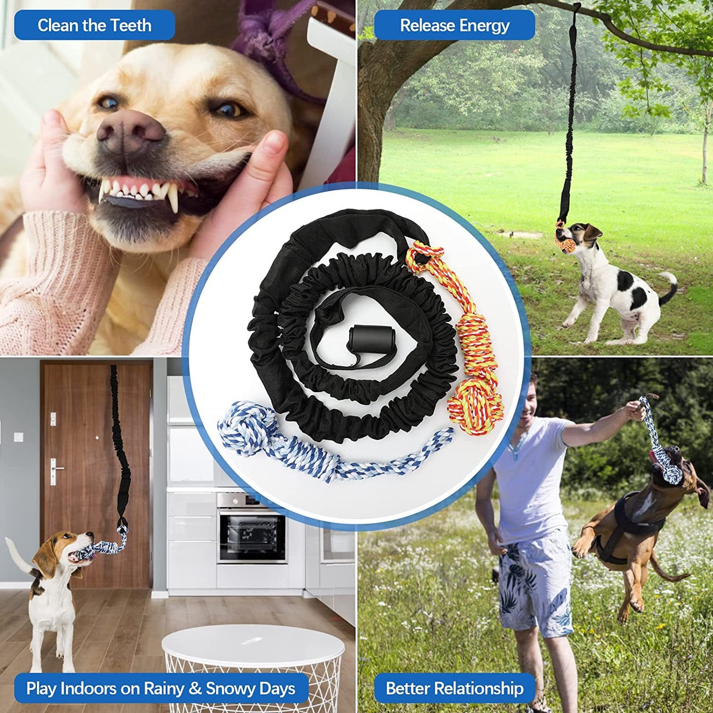 Dog Tug Rope Chew Toy