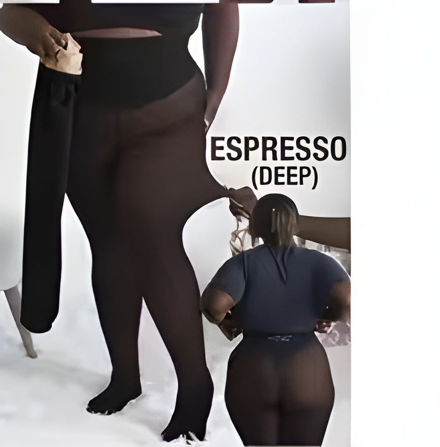 Winter Warm Translucent Stitch Leggings