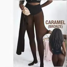 Winter Warm Translucent Stitch Leggings