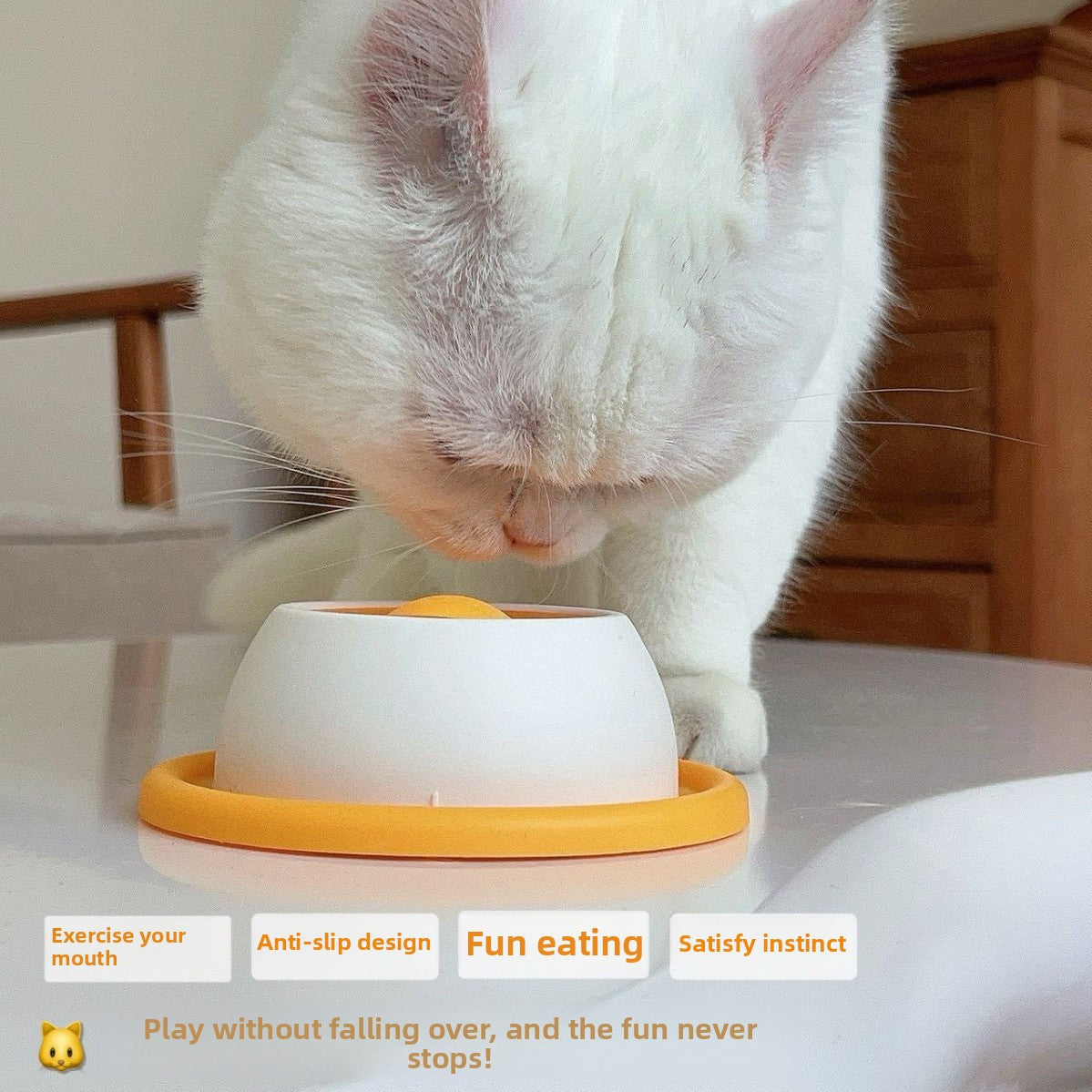 Slow Feeder Cat Licking Toy