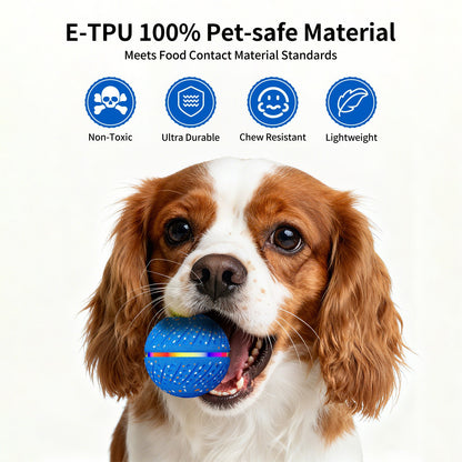 Smart Interactive Pet Ball – Remote Control, Waterproof & Bite-Resistant