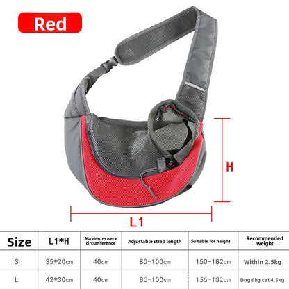 Outgoing Crossbody Pet Bag