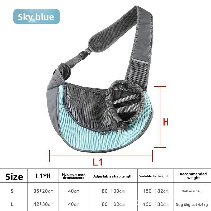 Outgoing Crossbody Pet Bag