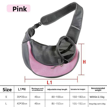 Outgoing Crossbody Pet Bag